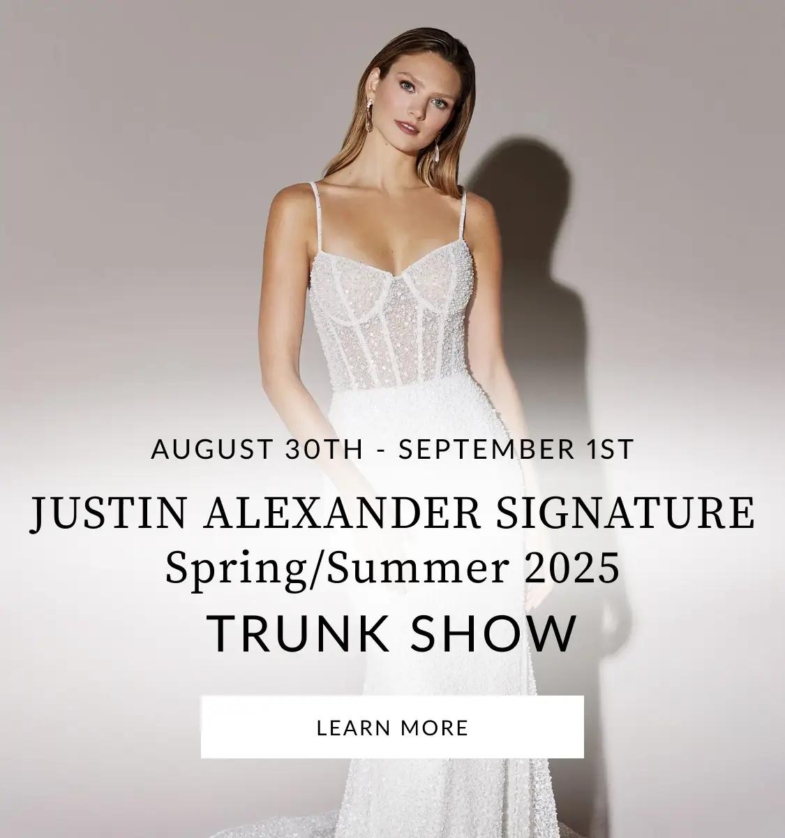 Spring/Summer 2025 Justin Alexander Signature Trunk Show