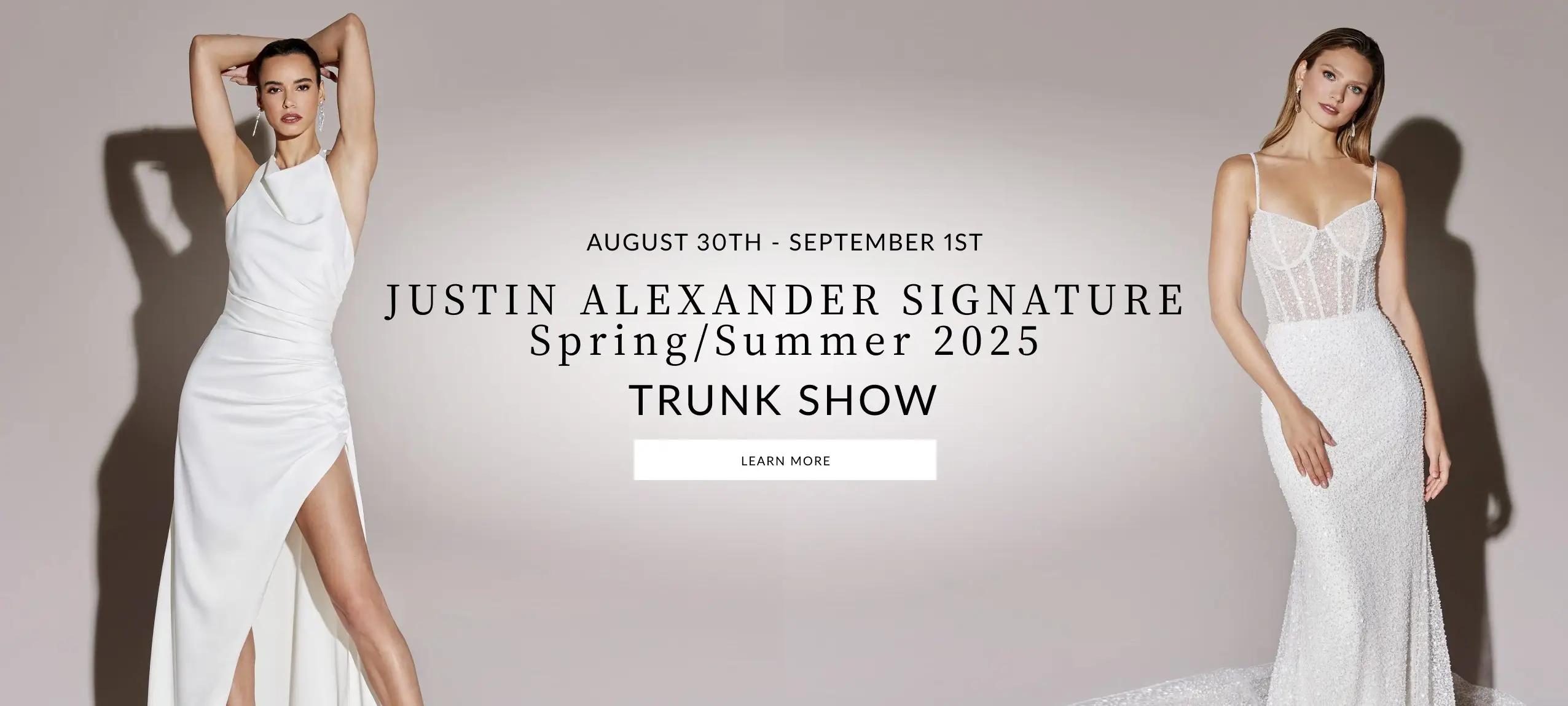 Spring/Summer 2025 Justin Alexander Signature Trunk Show