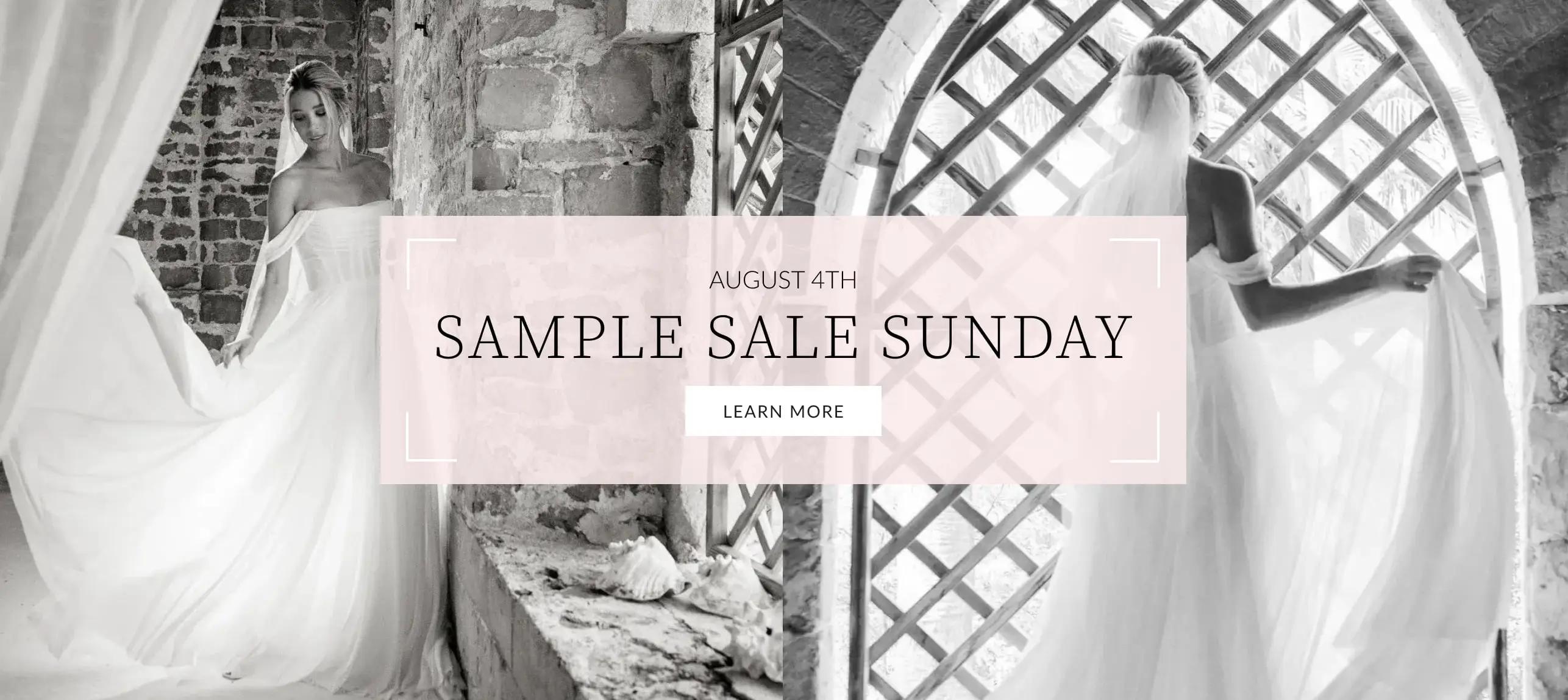 sample sale sunday