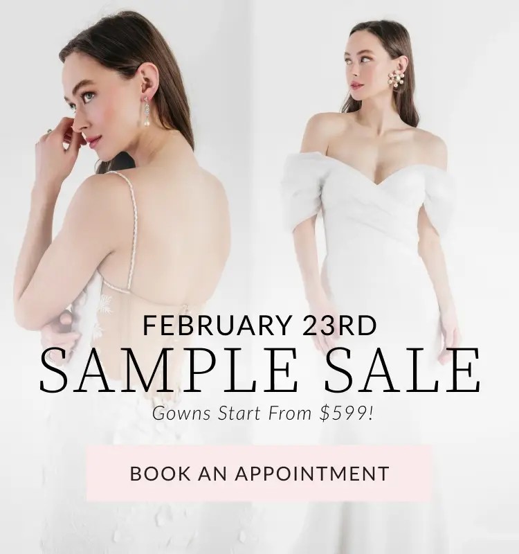 Sample Sale at The Pointsett Bride Mobile